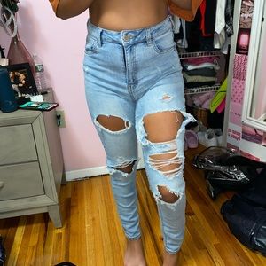 ripped jeans
